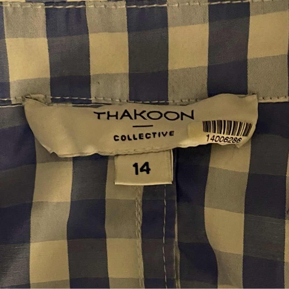 Thakoon Collective Blue Gingham Dress - Picture 16 of 16